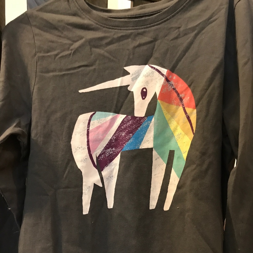 Girls long sleeve shirt. Tea Collection size 14